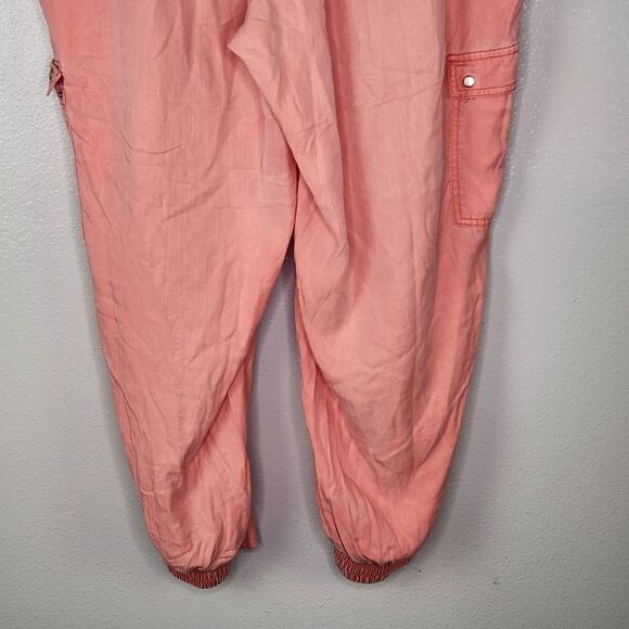 Lane Bryant Peach Cargo Flight Joggers Size 18/20 - Picture 7 of 8